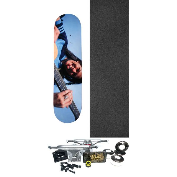 Girl Skateboards Spike Photo Kim Deal Skateboard Deck - 8.5" x 31.875" - Complete Skateboard Bundle
